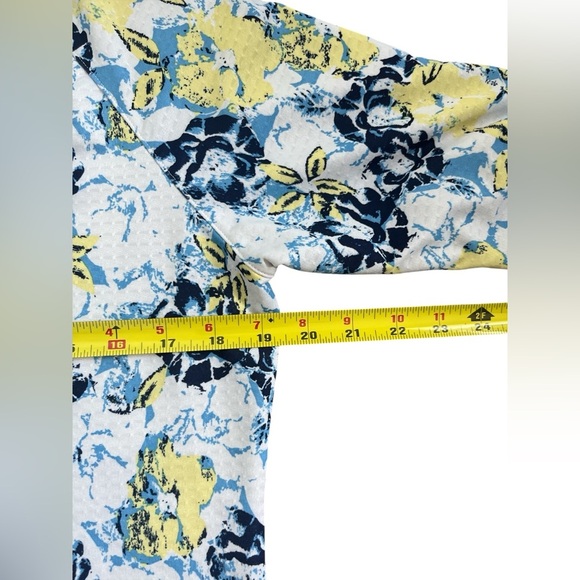 Ladies Court & Bette Golf/Pickleball/Tennis Floral Print Top Size Medium - Picture 6 of 6